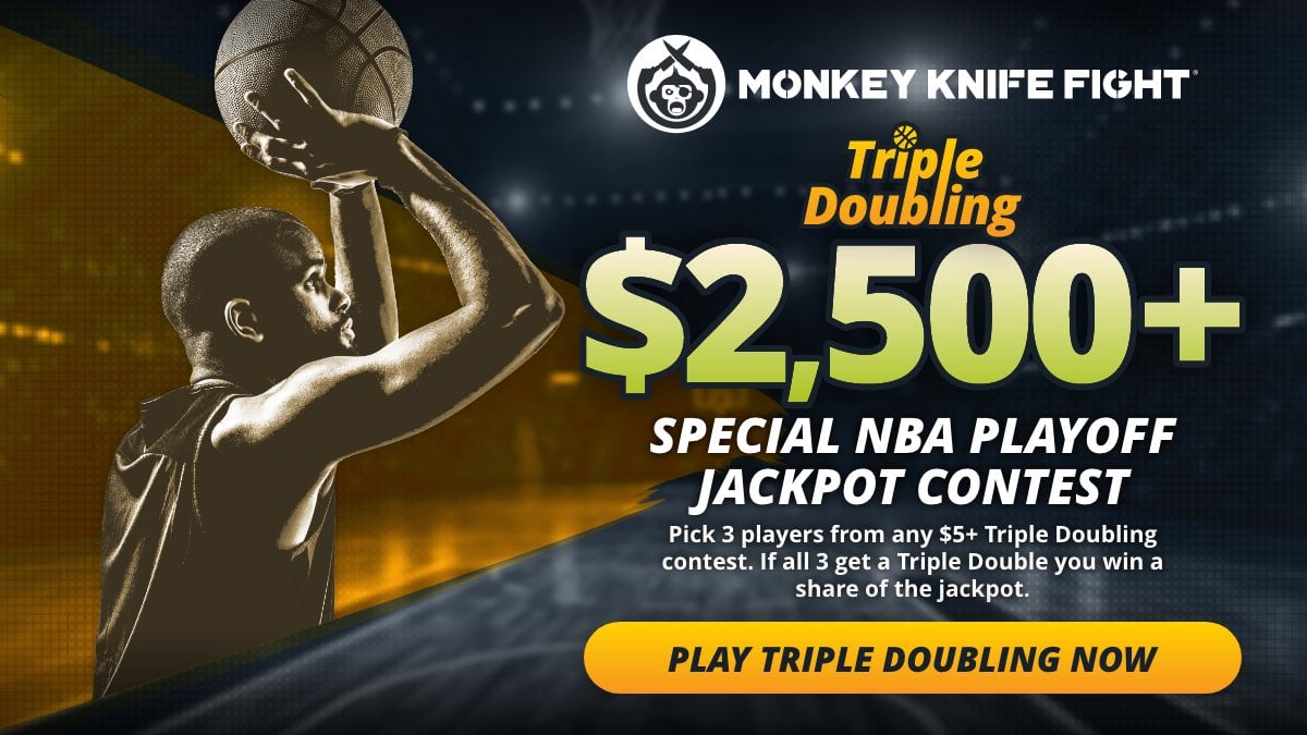Monkey Knife Fight NBA Triple Doubling